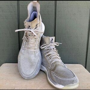 APL Concept X Silver Basketball Shoes Size Mens 10.5 Womens 12